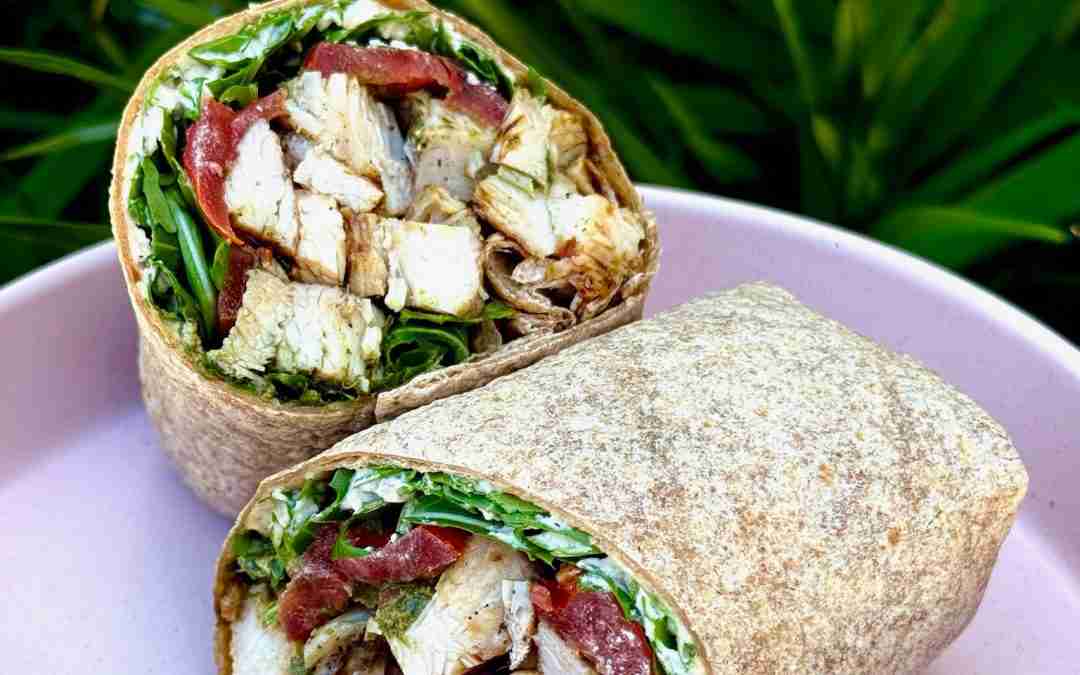 PESTO CHICKEN SANDWICH OR WRAP (DF)